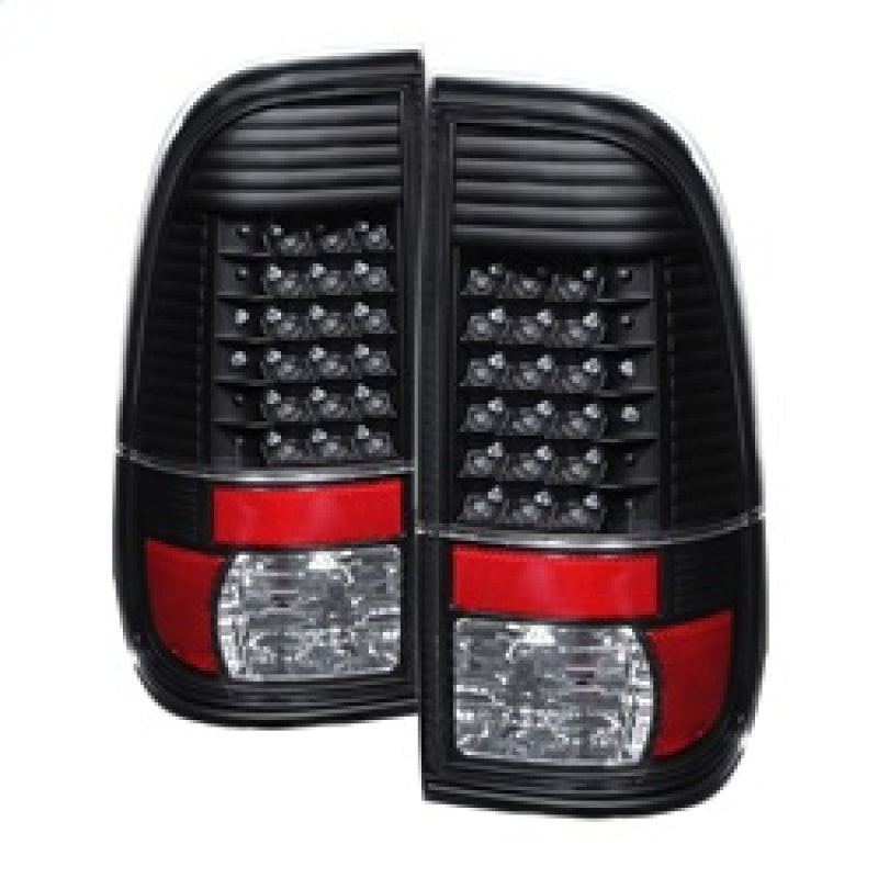 SPYDER Xtune Ford Super Duty 08-15 LED Tail Lights Black ALT-JH-FS08-LED-BK 9027680