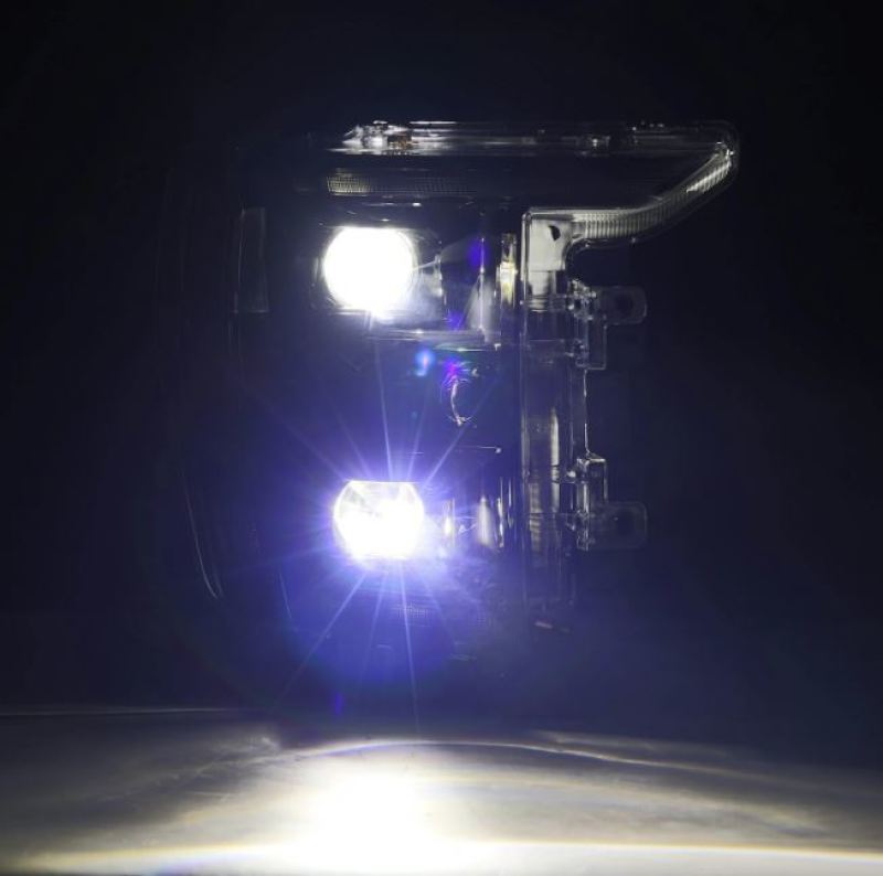 AlphaRex 21-22 Ford F150 Luxx-Series Projector Headlights Black w/Activ Light/Seq Signal 880139 *Discontinued
