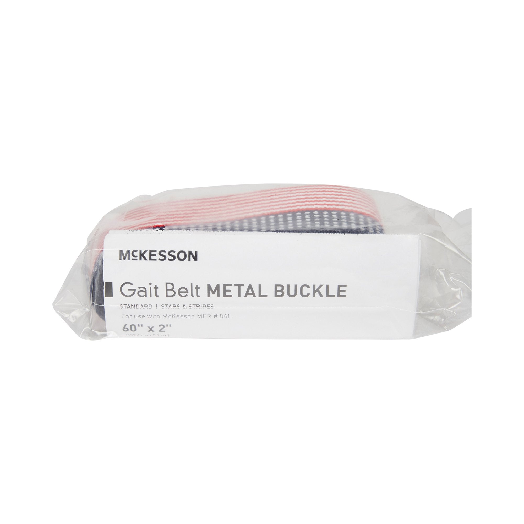 McKesson Stars and Stripes Gait Belt, 60 Inch 861