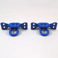 Ford Racing 17-22 Super Duty Tow Hooks - Blue (Pair) M-18954-SDB