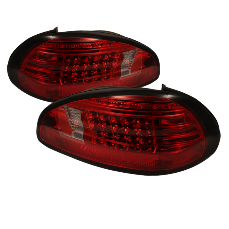 SPYDER Pontiac Grand Prix 97-03 LED Tail Lights Red Smoke ALT-YD-PGP97-LED-RS 5034229