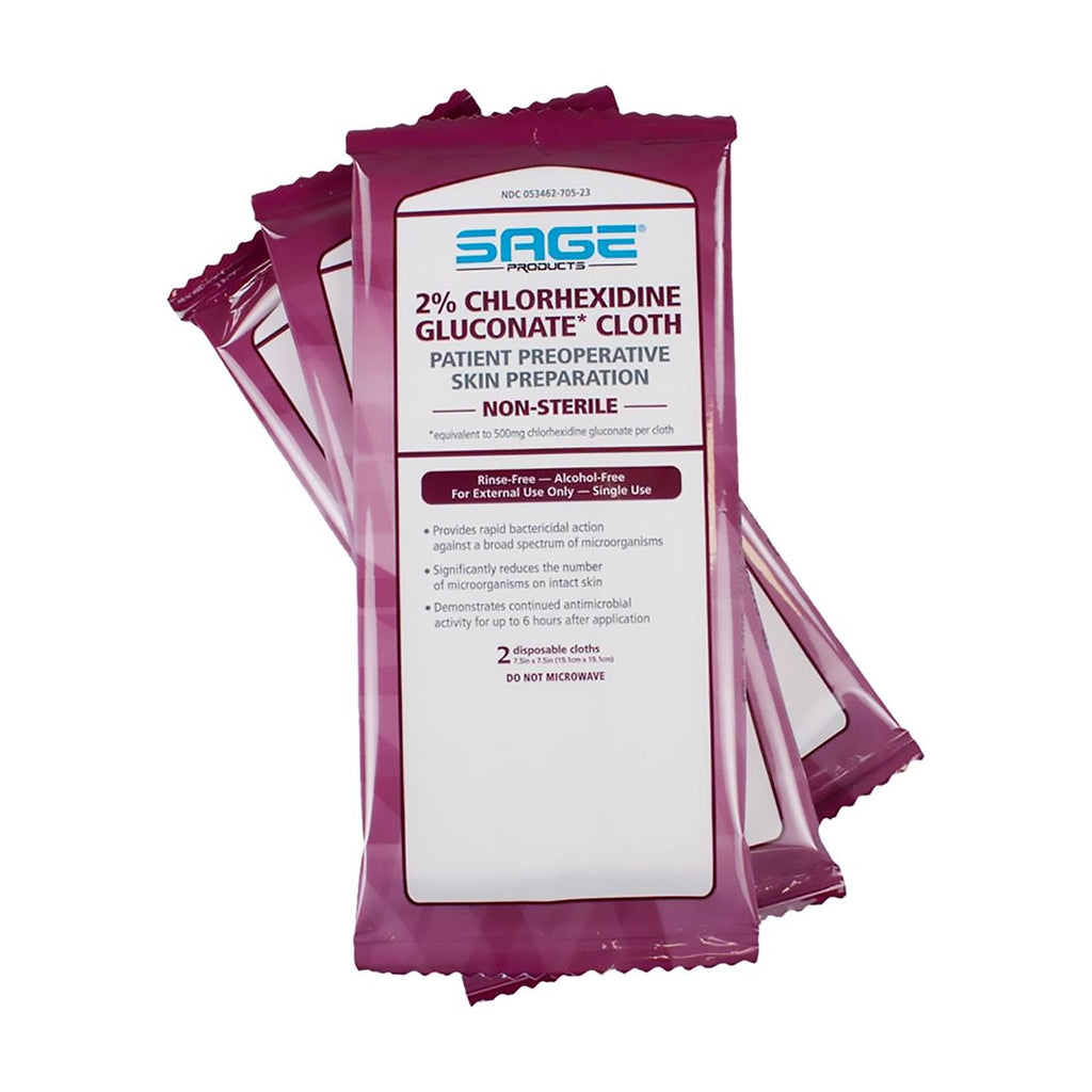 Sage® Surgical Scrub Wipe 9705