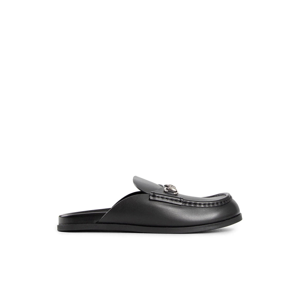 Gucci Horsebit Leather Mules