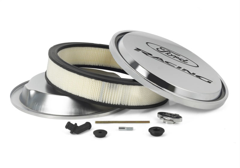 Ford Slant Edge Air Cleaner Kit 13in Dia Drop Base FRD302-384
