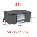 Clothing Cotton Quilt Blanket Transparent Window Large Capacity Storage Box