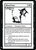 Blood Poet (CMB1-) - Mystery Booster Playtest Cards 2019
