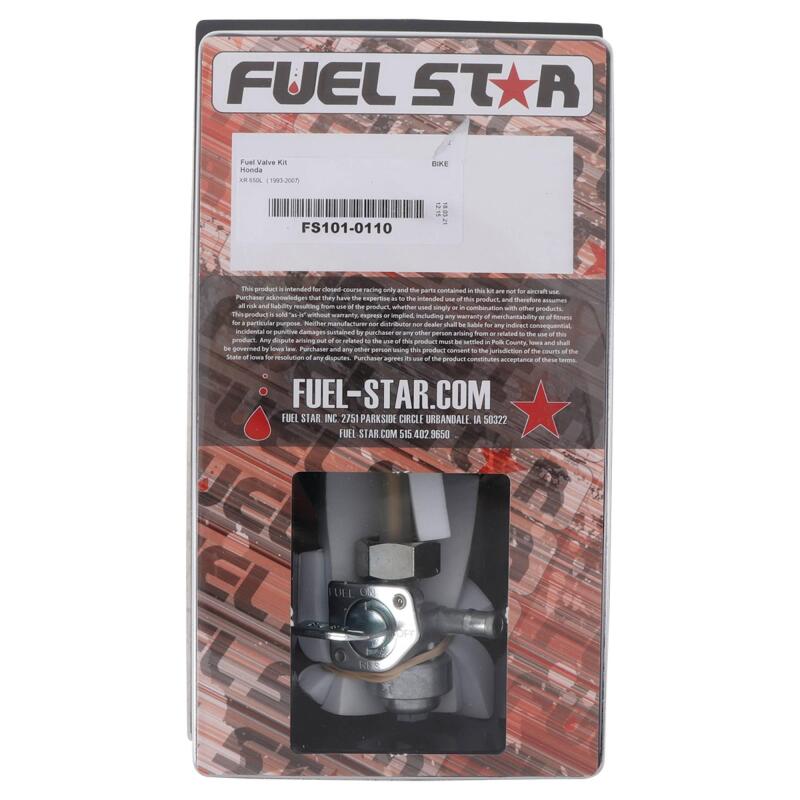 All Balls Racing 93-07 XR 650 L Fuel Valve Kit FS101-0110