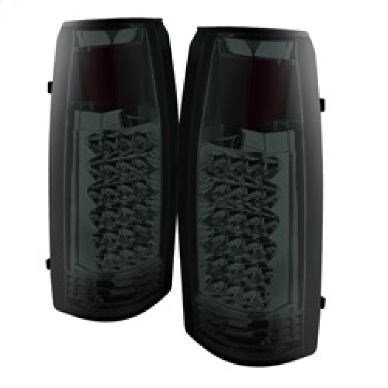 SPYDER Xtune Yukon Denali 99-00 LED Tail Lights Chrome ALT-JH-CCK88-LED-SM 9022456