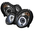 SPYDER Mercedes Benz CLK 98-02 Projector Halogen Model- CCFL Halo Blk PRO-YD-MBCLK98-CCFL-BK 5042057