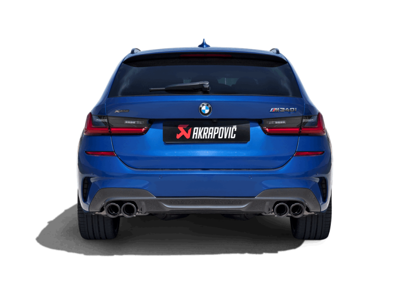 Akrapovic 20-22 BMW M340i (G20, G21) Slip-On Line (Titanium) (Req. Tips)(Will need BMW#18308686640) S-BM/T/30H