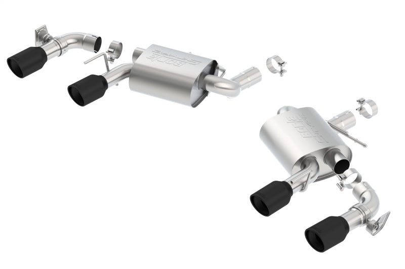Borla 2016-2018 Chevrolet Camaro SS AT/MT RWD Ceramic Black S-Type Exhaust (w/ Dual Mode Valves) 11924CB
