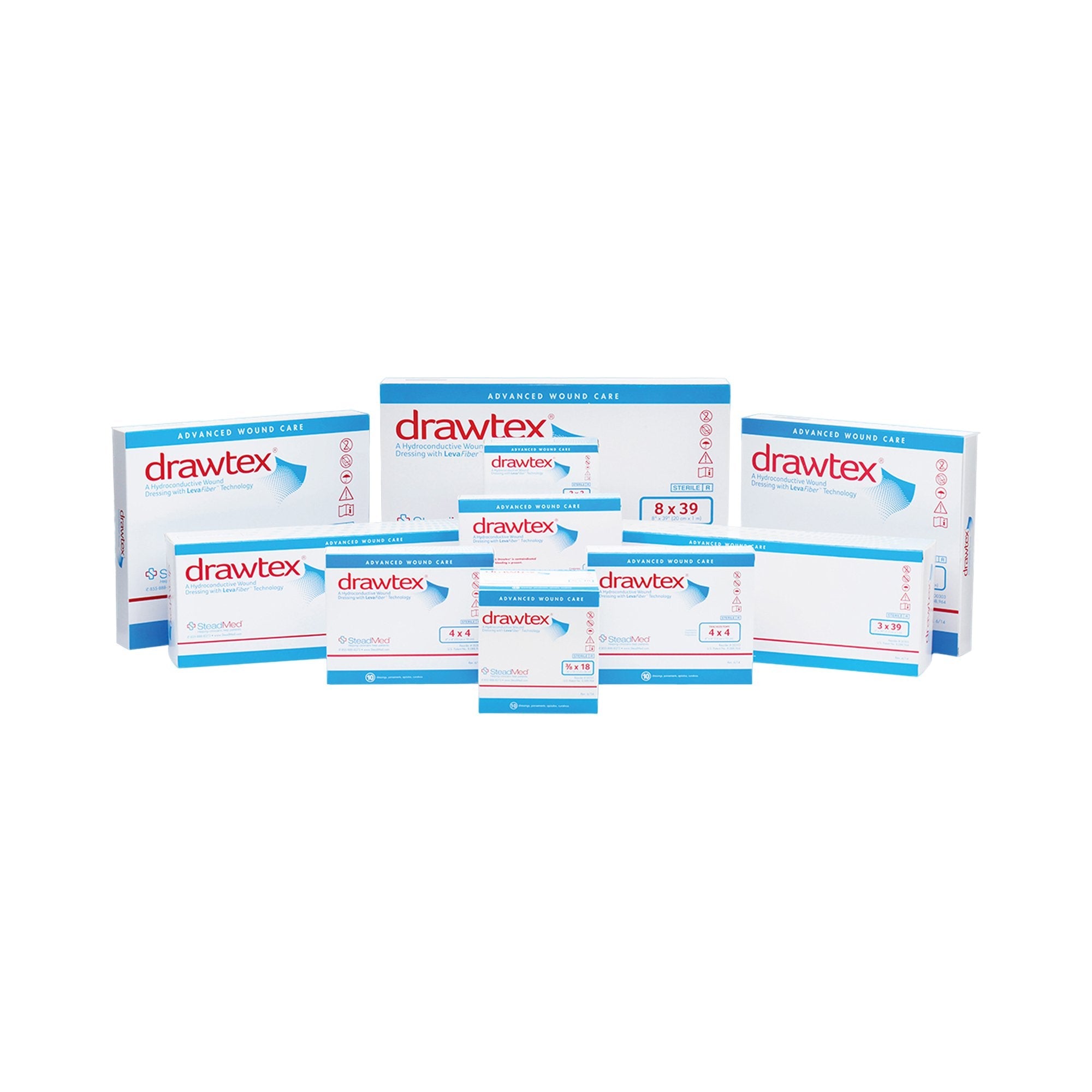 Drawtex® Nonadherent Dressing, 4 x 39 Inch 00306