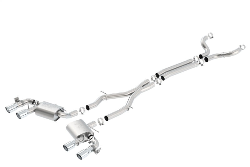 Borla 2017+ Chevy Camaro ZL1 6.2L S-Type Catback Exhaust w/ Dual Split Rear Exit 140726