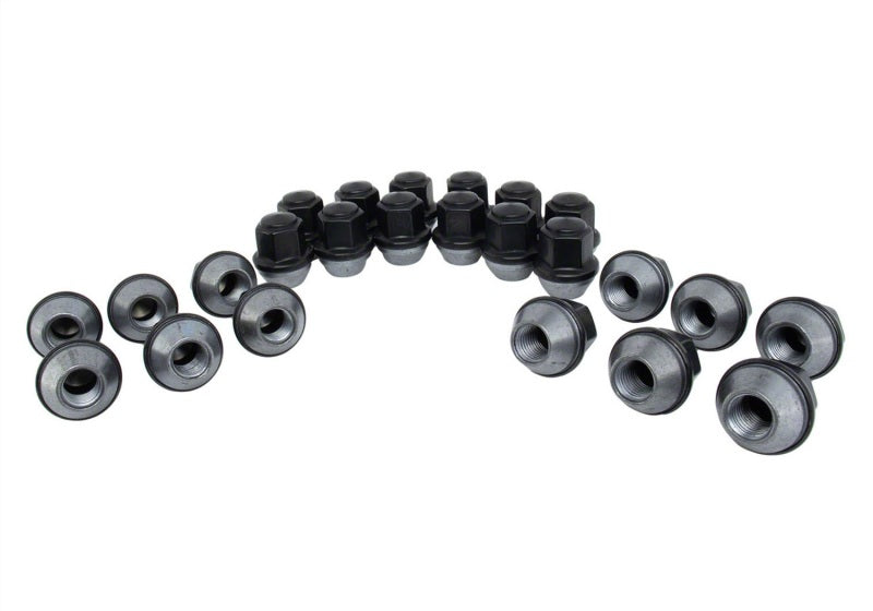 Ford Racing M12 x 1.5 Black Lug Nut - Set of 24 M-1012K-BR