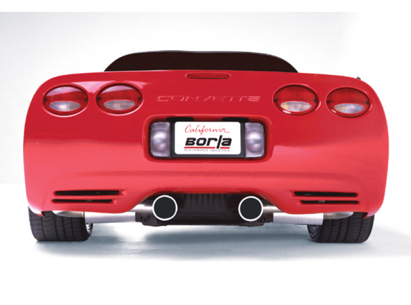Borla 97-04 C5 Corvette (incl Z06) 5.7L V8 AT/MT Aggressive Stinger Cat-Back Exhaust 140017