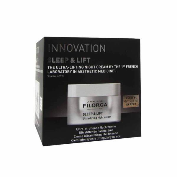 Filorga Sleep & Lift Night Cream: Anti-Aging, Firming & Rejuvenating Hyaluronic Acid Collagen Cream for Wrinkle Reduction & Enhanced Skin Elasticity