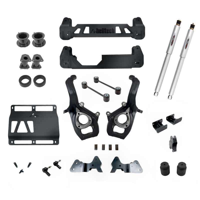 Belltech 2019+ Dodge Ram 1500 2WD (NonClassic) 7in. Lift Kit w/ Shocks 153713BK