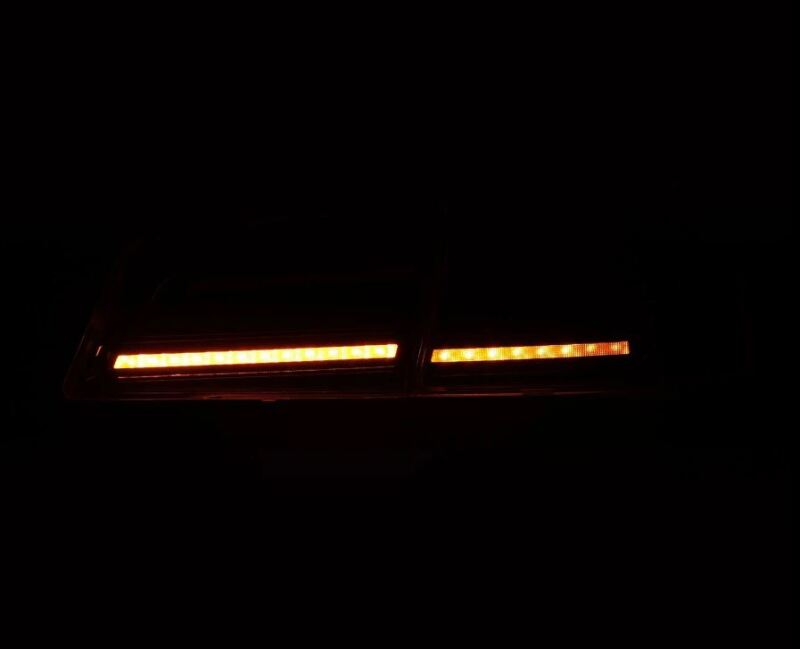 AlphaRex 12-21 Tesla Model S LUXX-Series LED Tail Lights - Black 601120 *Discontinued