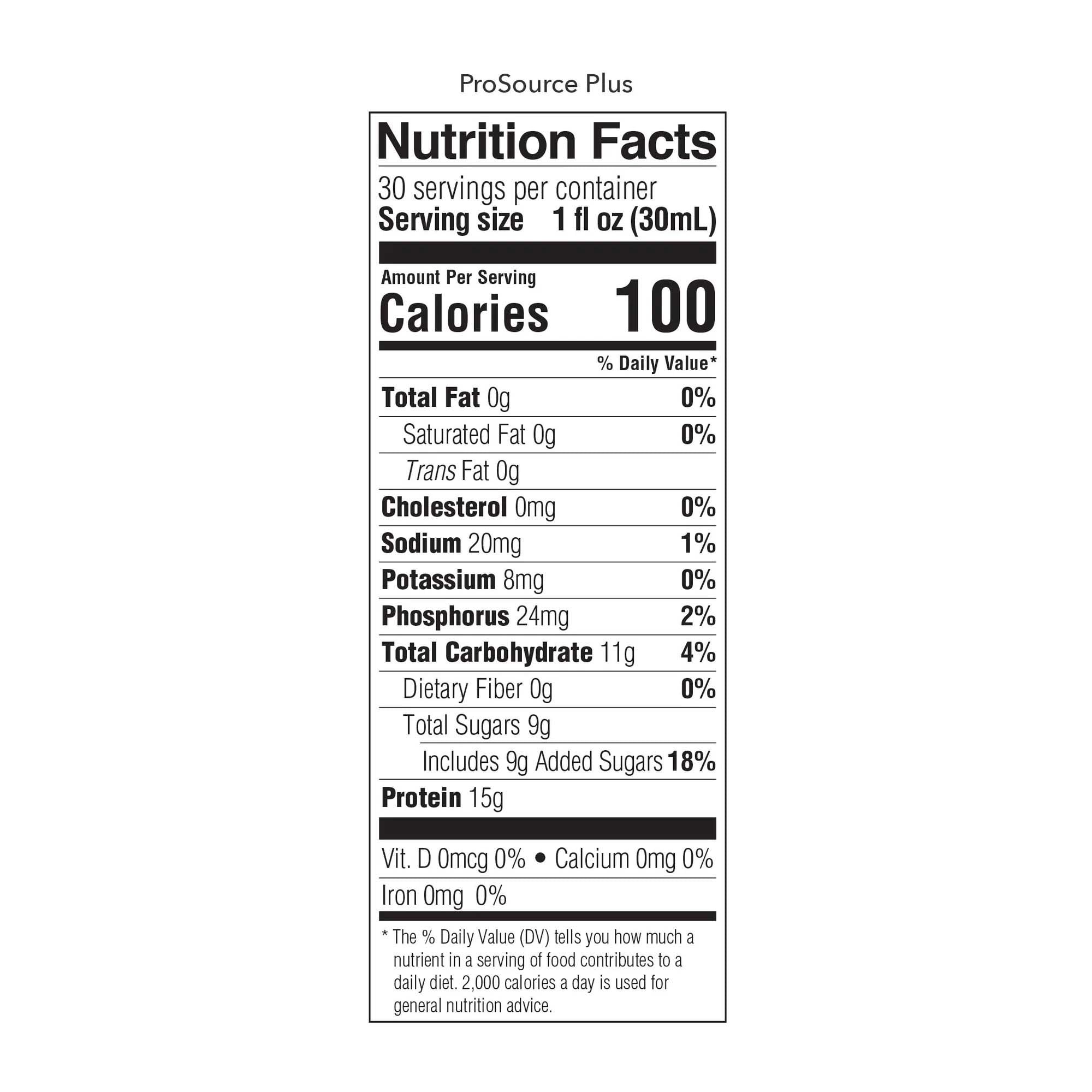 ProSource Plus™ Collagen and Whey Protein Formula, 32-ounce Bottle 11651