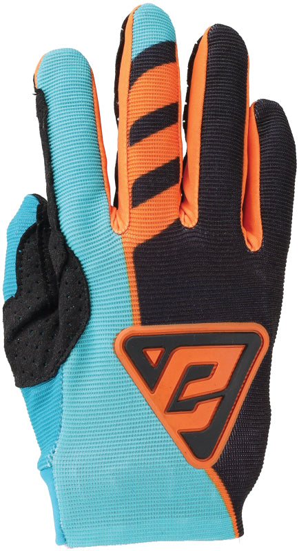 Answer 24 Aerlite Nitro Gloves Black/Astana/Hyper Orange Youth - Large 442829