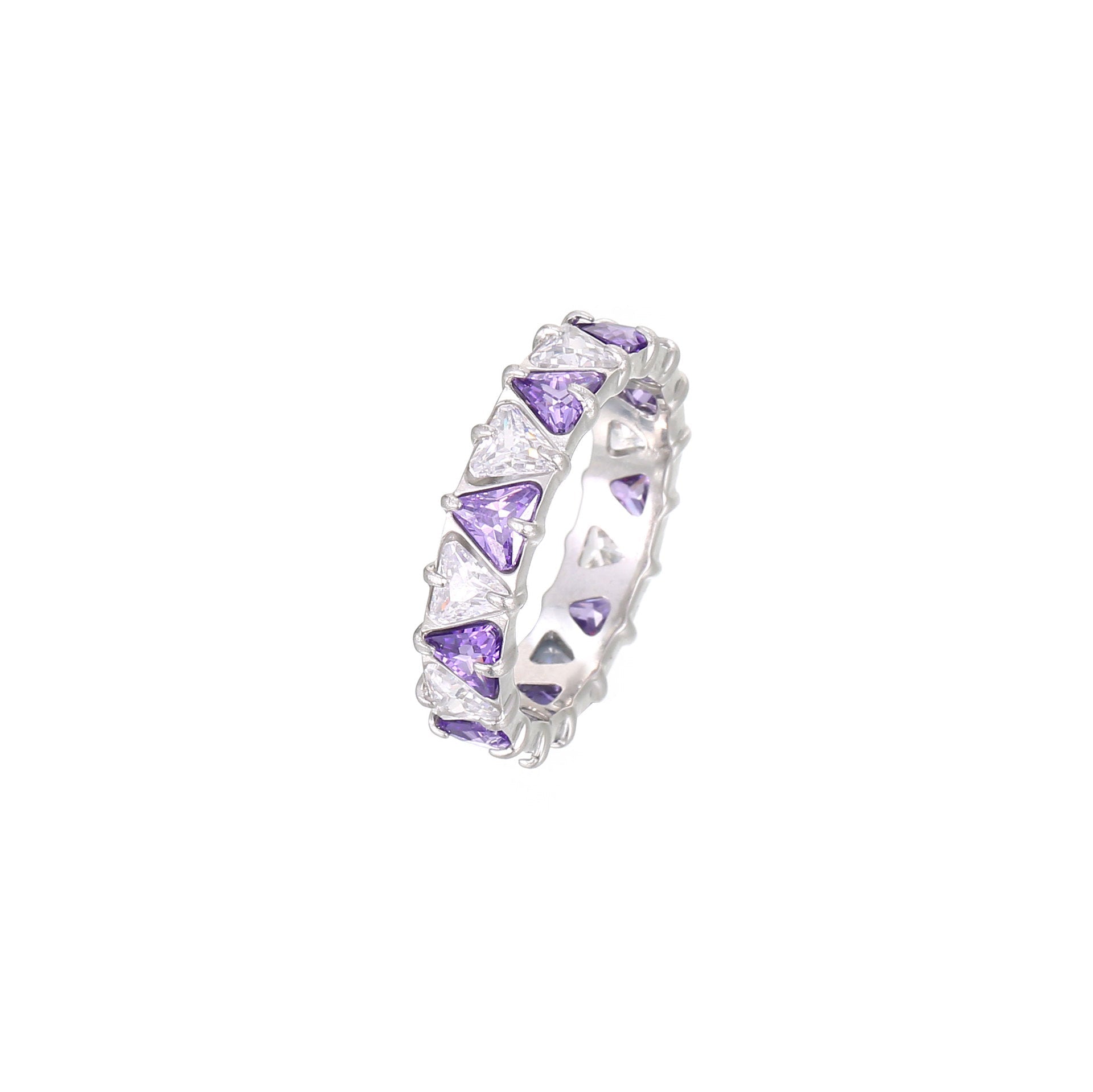 Fashionable Colorful Zircon Ring For Women