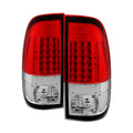 SPYDER Xtune Ford Super Duty 08-15 LED Tail Lights Red Clear ALT-JH-FS08-LED-RC 9027710