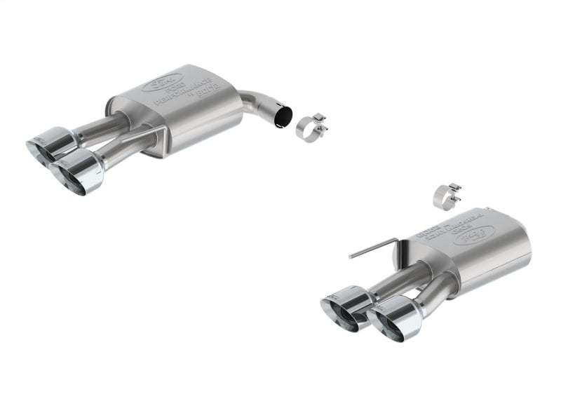 Ford Racing 2024 Mustang 5.0L Extreme Non-Active Axle-Back w/Valance - Chrome Tip M-5230-M5ECV