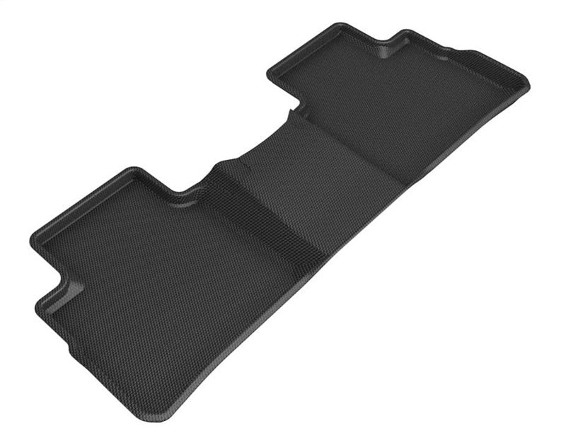 3D MAXpider 21-22 Nissan Rogue Kagu Second Row Floormat - Black L1NS13621509