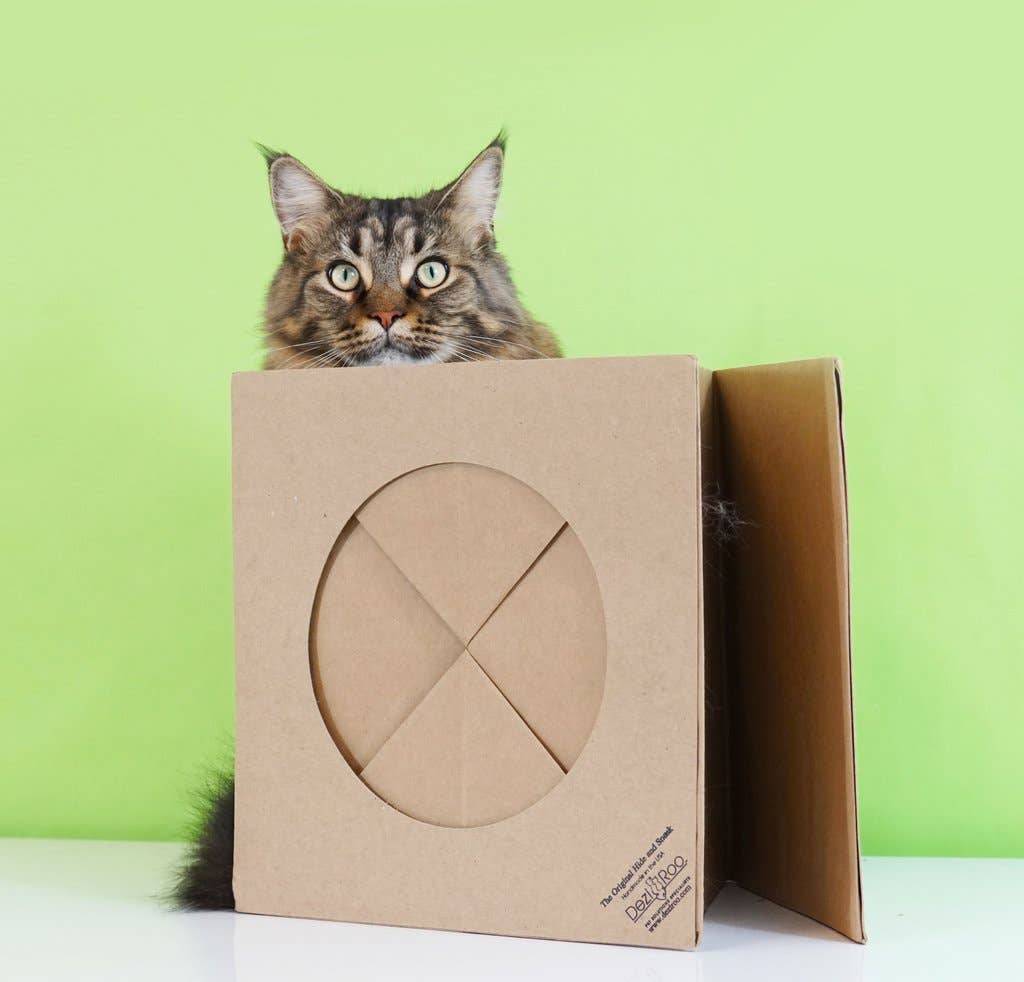 📦🐱 Hide & Sneak Cat Tunnel – Eco-Friendly Crinkle Paper Hideaway