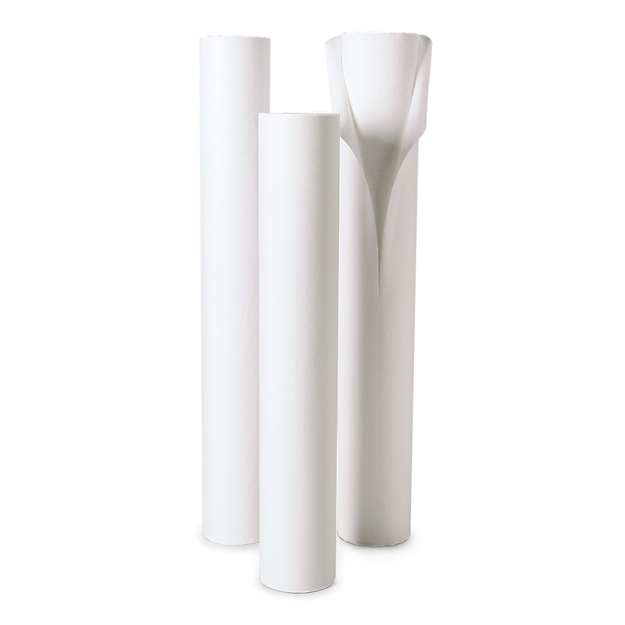 McKesson Crepe Table Paper, 18 Inch x 100 Foot, White 18-6218