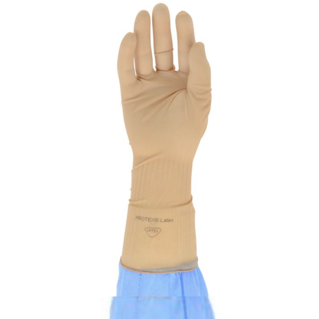 Protexis™ Latex Surgical Gloves with Nitrile Coating, Size 8, Light Brown 2D72NS80X