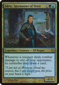 Edric, Spymaster of Trest (OVER-196) - Commander 2011 Launch Party Foil