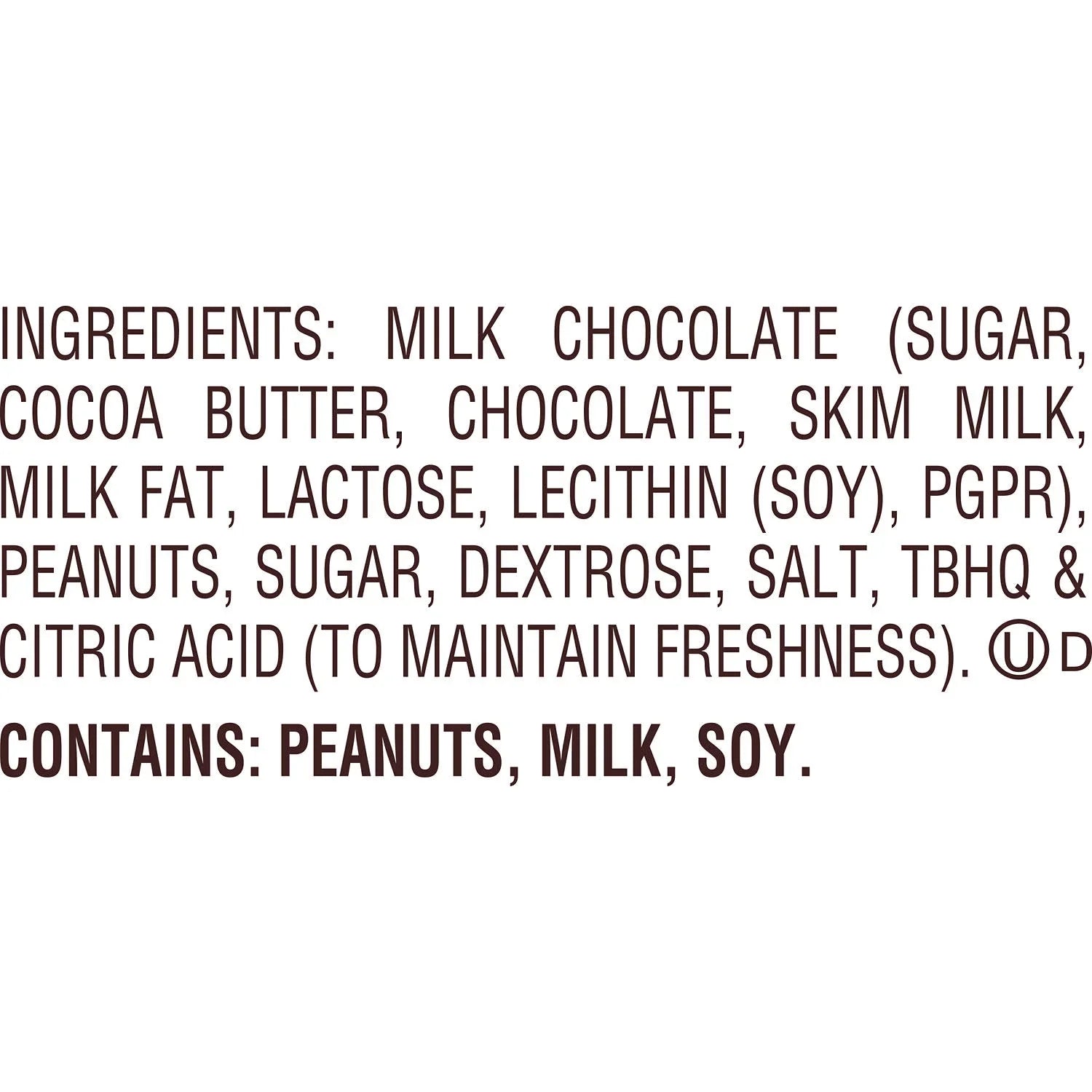 Hershey's Reese's Peanut Butter Cups, 1.5 Oz - 36 Count Case