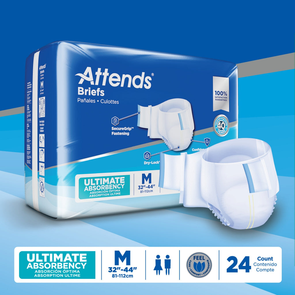 Attends® Advanced Briefs, Medium DDC20