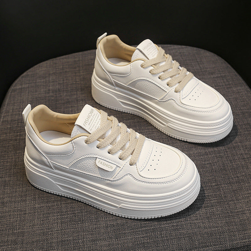 Platform Thick Sole Increased By Casual Sports Skate Shoes