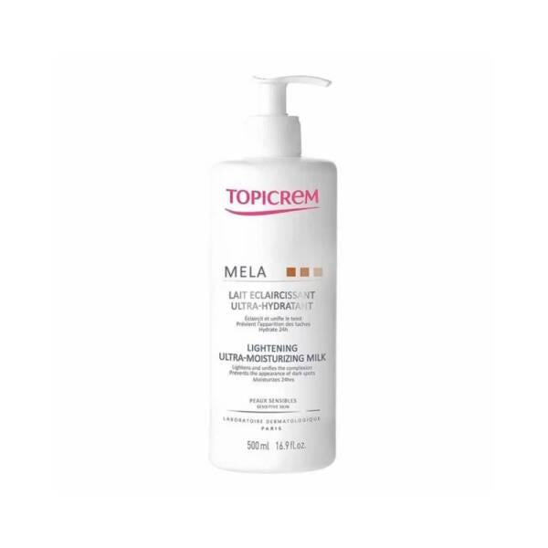 Topicrem Moisturizing Body Milk, 500ml - Hydrating & Brightening Body Lotion for Dry Skin