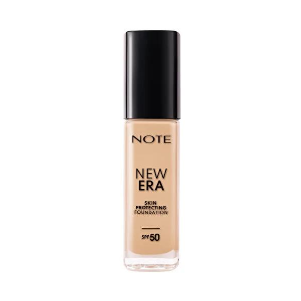 Note New Era SPF 50 Hyaluronic Acid Foundation: High Coverage, Moisturizing, Sun Protection - Natural Beige