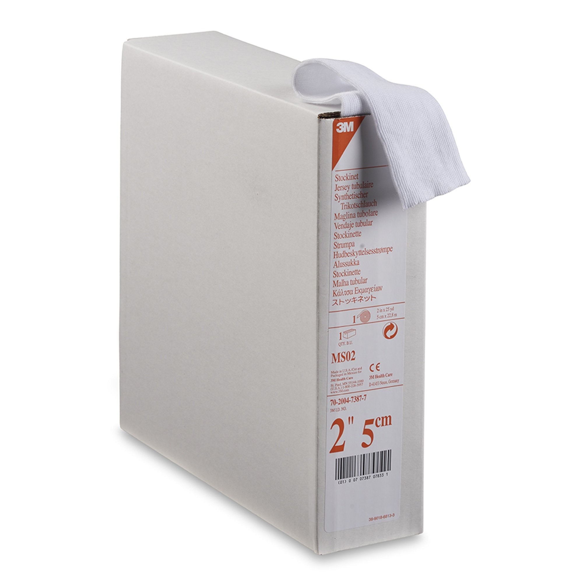 3M™ Synthetic Cast Stockinette, 2 Inch x 25 Yard MS02
