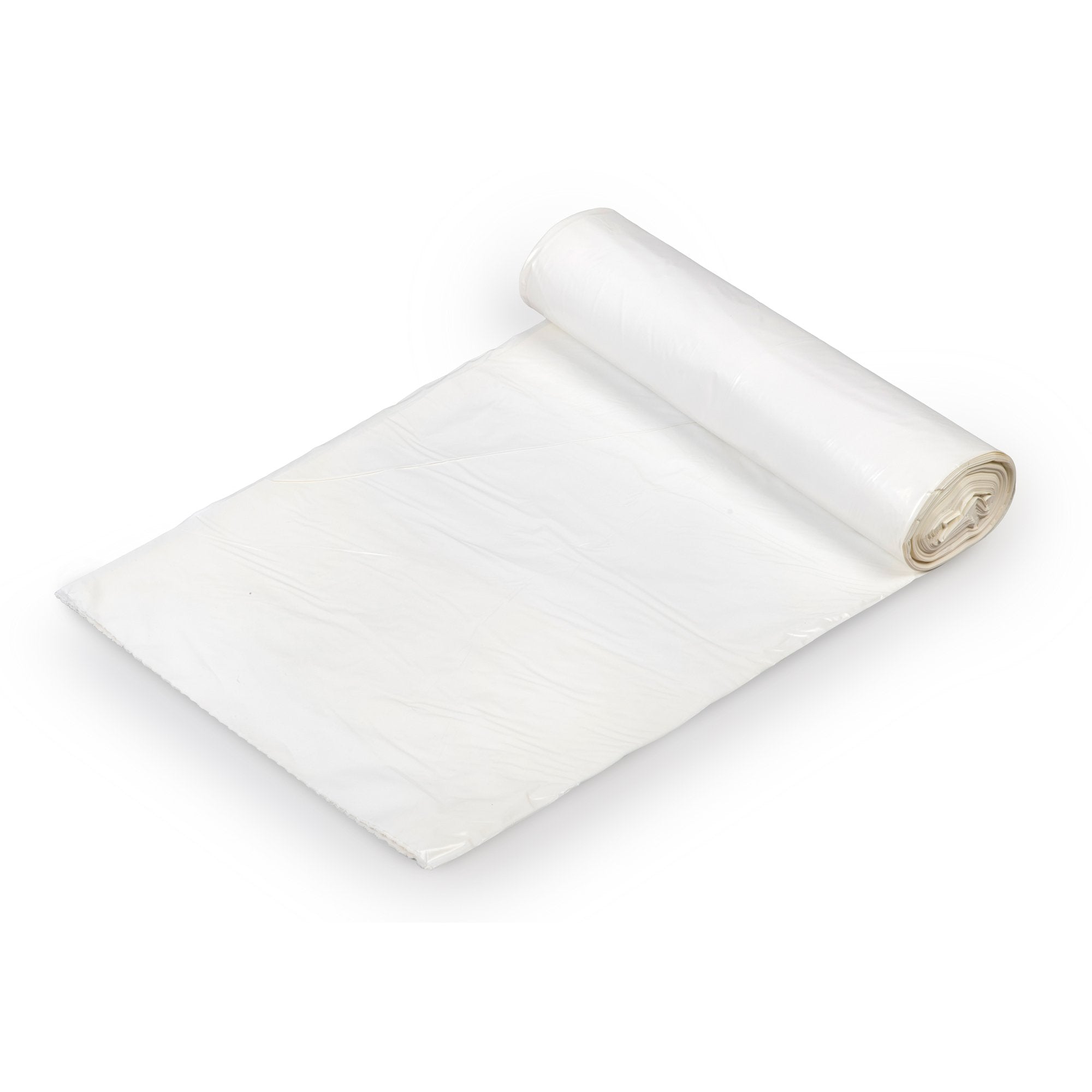 Colonial Bag Extra Heavy Duty Tuff Trash Bag, White, 30 gal. CRW36X