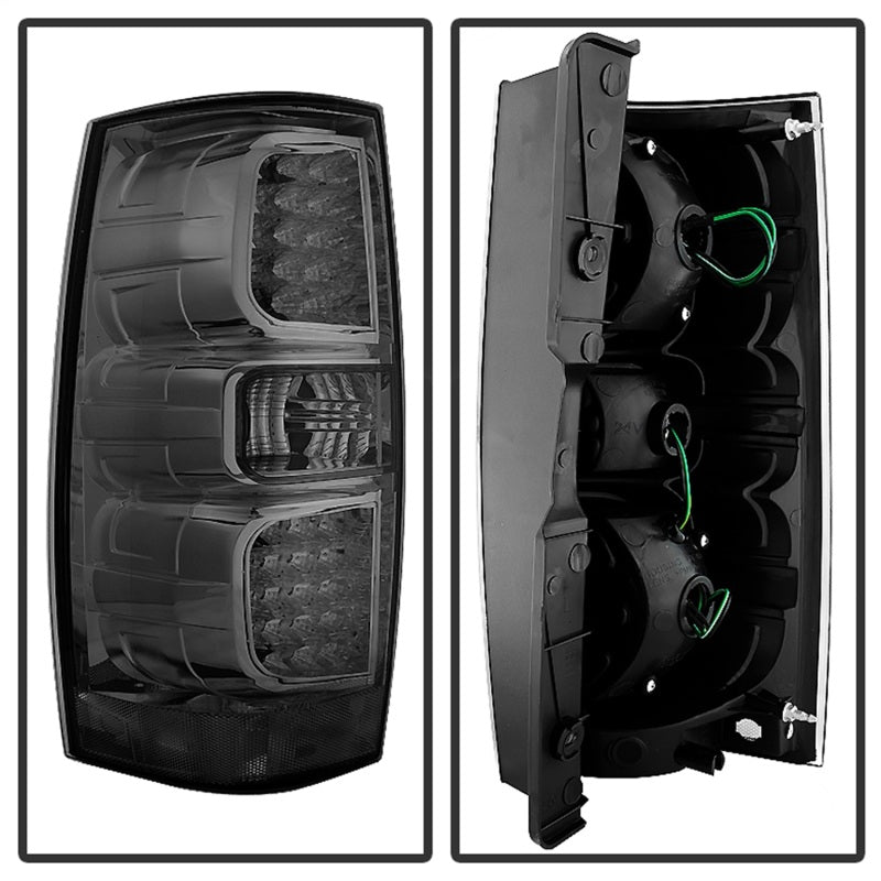 SPYDER Xtune Chevy Suburban/GMC Yukon/Yukon Denali 07-14 LED Tail Lights Smoked ALT-JH-CSUB07-LED-G2-SM 9033933