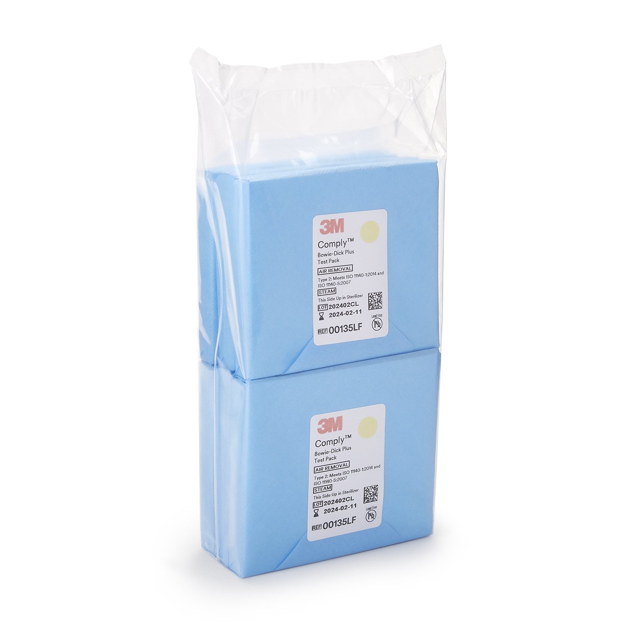 3M™ Comply™ Sterilization Bowie-Dick Plus Test Pack 00135LF