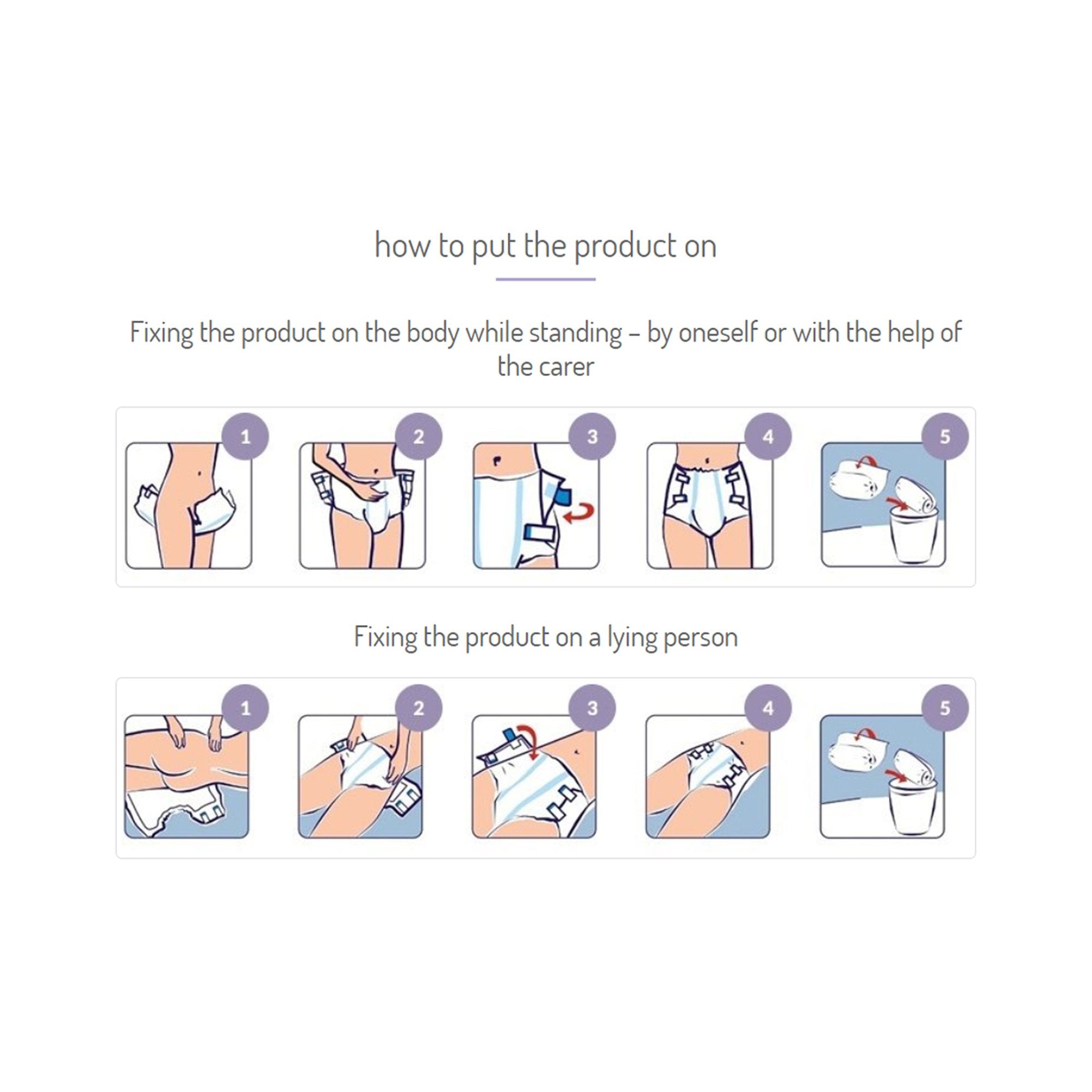 Seni® Super Quatro Severe Absorbency Incontinence Brief, Large S-LA09-BQ1