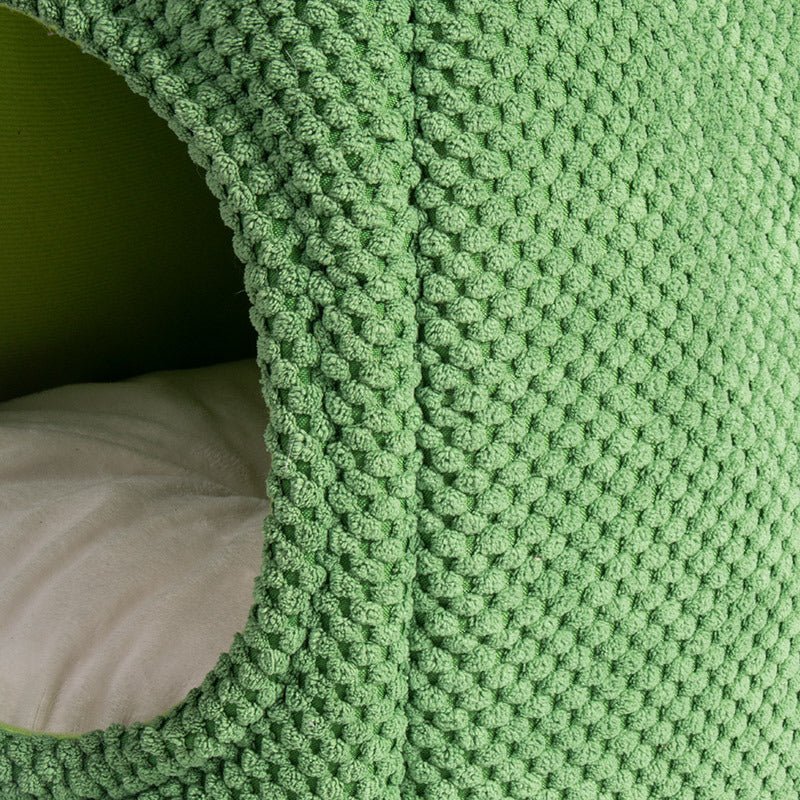 Cactus Cat Bed Warm Enclosed Kitten And Dog Nest Deep Sleep Comfort Mat Pets Tent Cozy Cave Indoor Pet Supplie - PhishStones Products