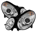 SPYDER Mercedes Benz E-Class 07-09 Projector Headlights Halogen Model Only- Chrm PRO-YD-MBW21107-C 5042200