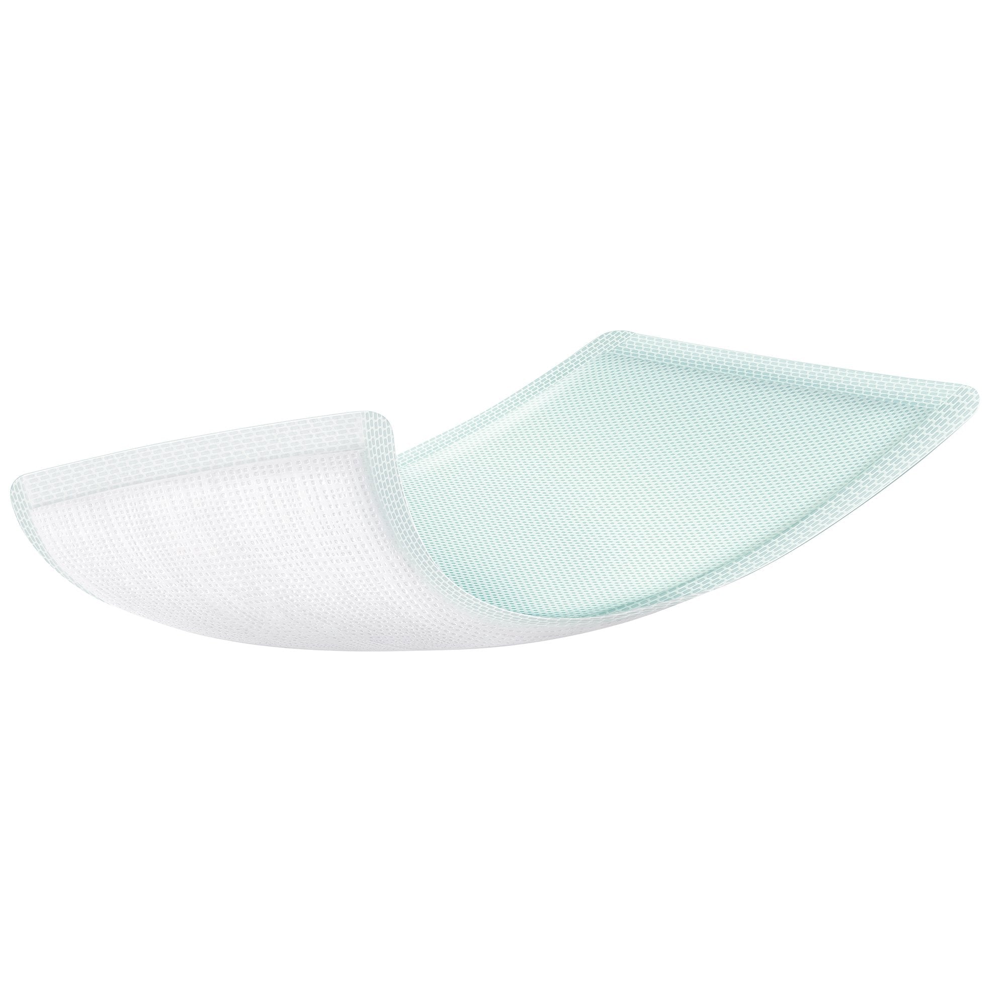 Zetuvit® Plus Silicone Super Absorbent Dressing, 4 x 8 Inch 413813