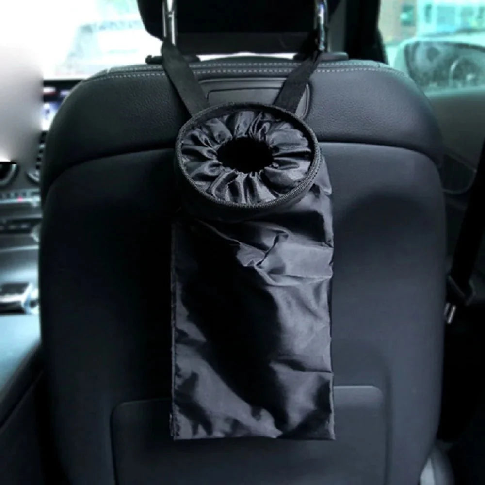 Car Seat Back Trash Holder | Waterproof Oxford Cloth Garbage Storage Bag with Hanging Design