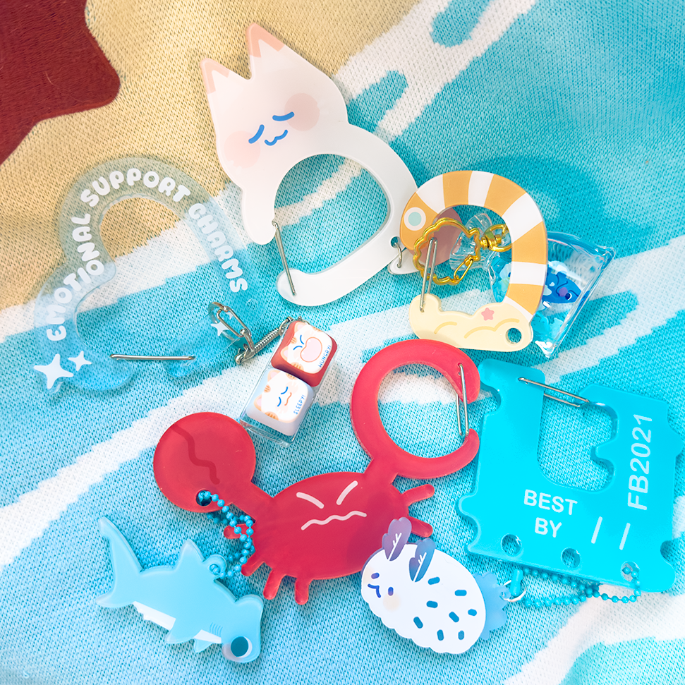 [LAST CHANCE] Acrylic Carabiners