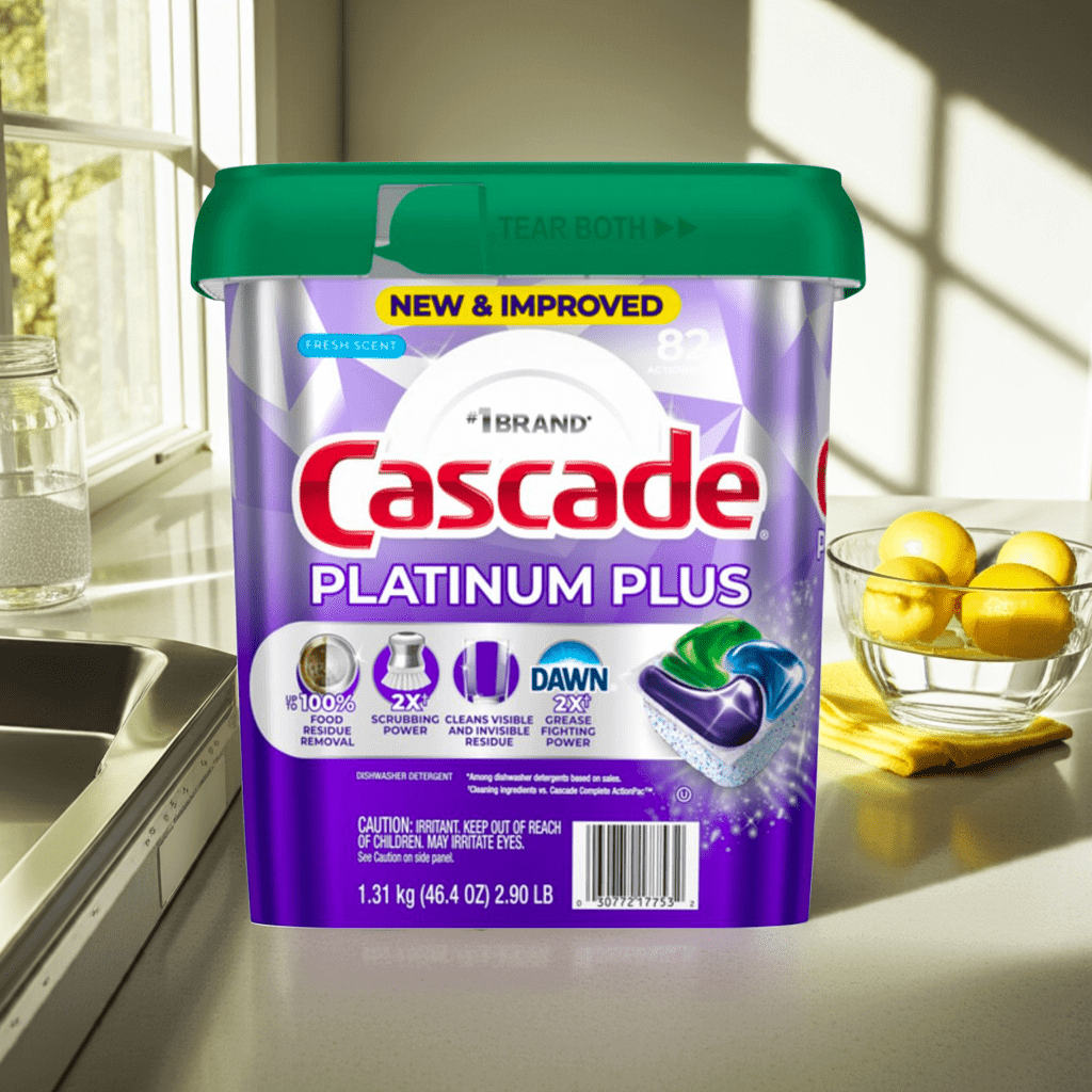 Cascade Platinum Plus Dishwasher Detergent Pods 82 Count - PhishStones Products