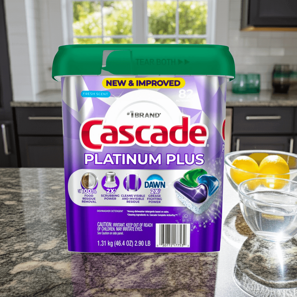 Cascade Platinum Plus Dishwasher Detergent Pods 82 Count - PhishStones Products