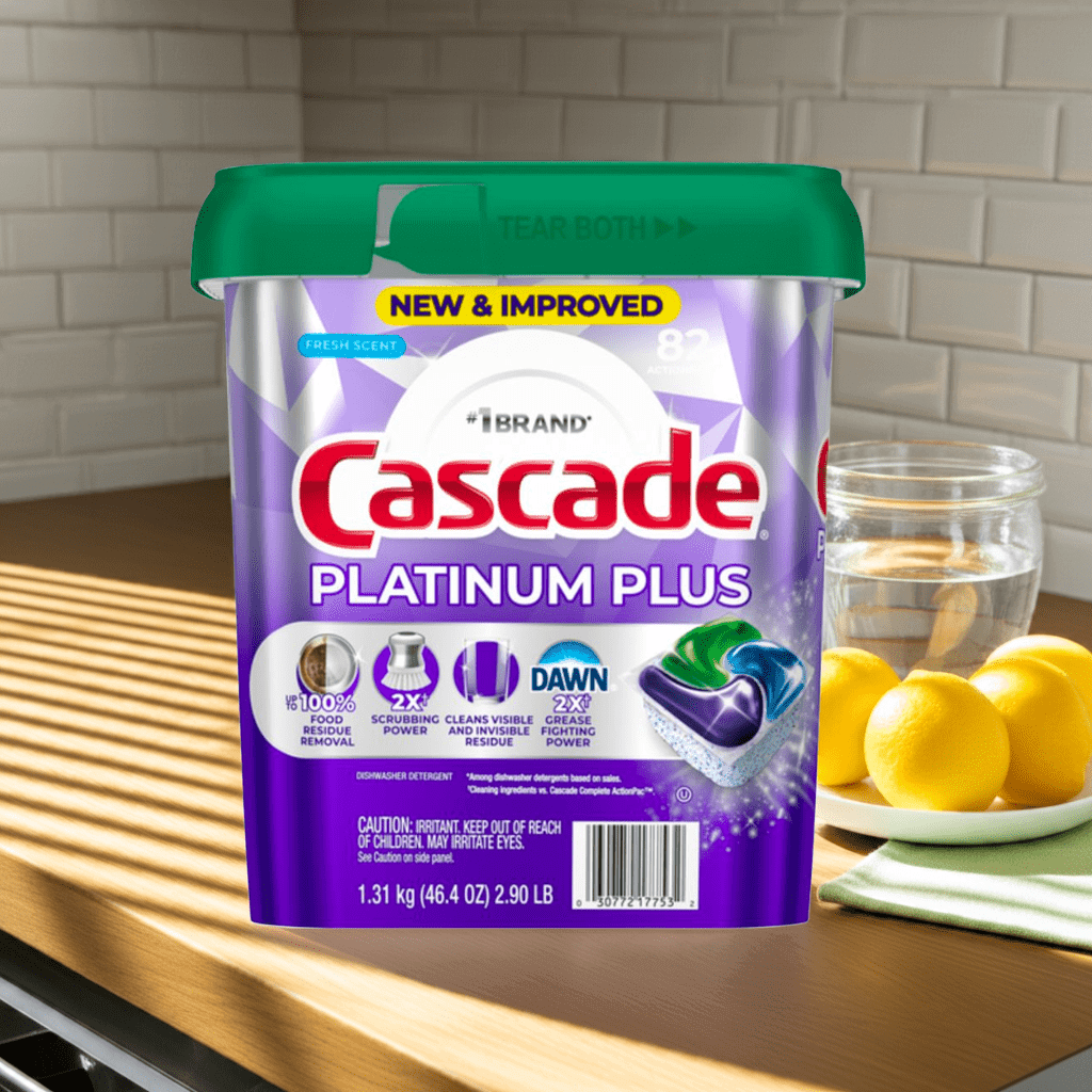 Cascade Platinum Plus Dishwasher Detergent Pods 82 Count - PhishStones Products